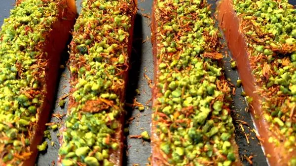 Dubai Graved Salmon, Dubai Pickled Salmon, Dubai Chocolate